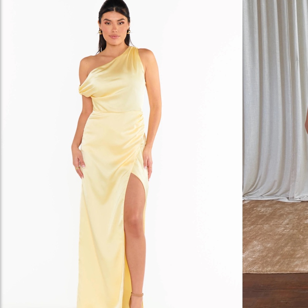 Elegant Yellow Gown